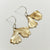 Bronze Ginko Drop Earrings