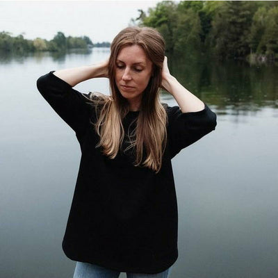 Black Classic East End Sweater | Blondie Apparel | boogie + birdie