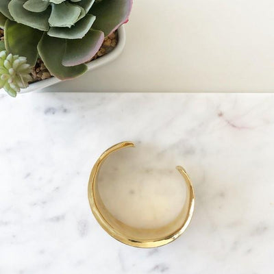 Lissa Bowie Antonin Brass Cuff