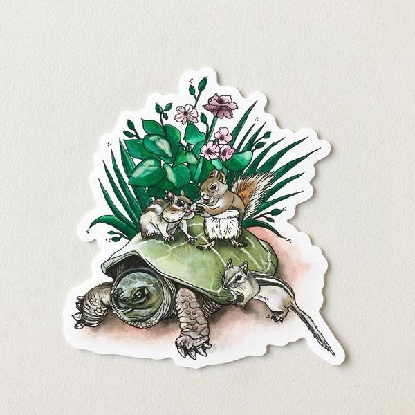 Slow Ride Sticker | Kelly Dixon | boogie + birdie