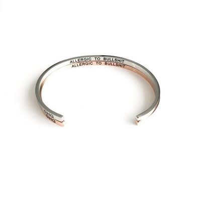 Allergic To Bullsh*t Bangle | Goldilocks Goods | boogie + birdie