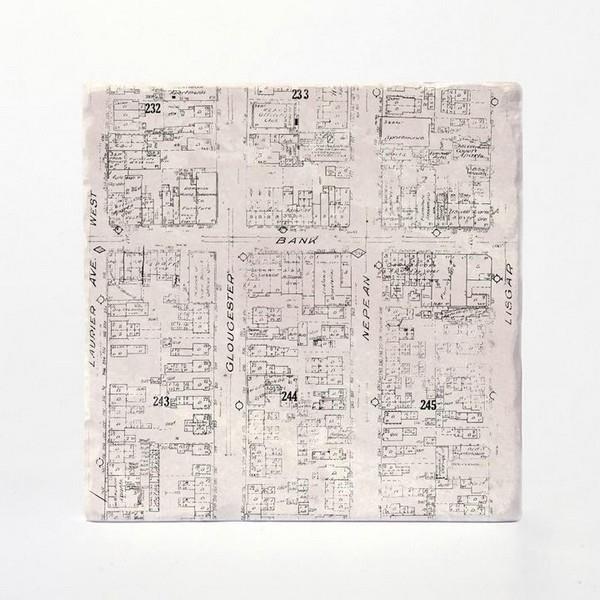 Centretown Maps Coaster Set | Versatile | boogie + birdie