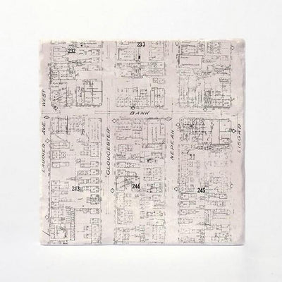 Centretown Maps Coaster Set | Versatile | boogie + birdie