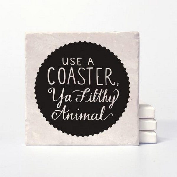 Use A Coaster Ya Filthy Coaster | Versatile Coasters | boogie + birdie