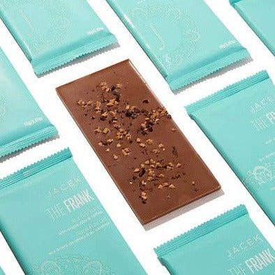 The Frank Chocolate Bar | Jacek Chocolate Couture | Shop a selection of gourmet treats at boogie + birdie