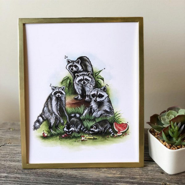 Fruit Bandits Print | Kelly Dixon Art | boogie + birdie