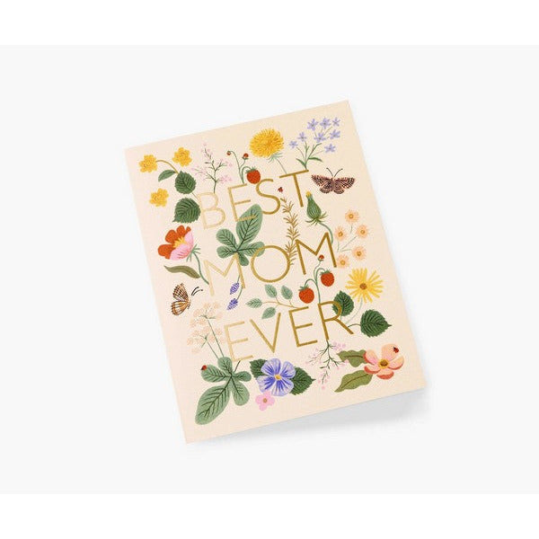 Best Mom Ever Mother's Day Card | Shop Rifle Paper Co. at boogie + birdie in Ottawa.
