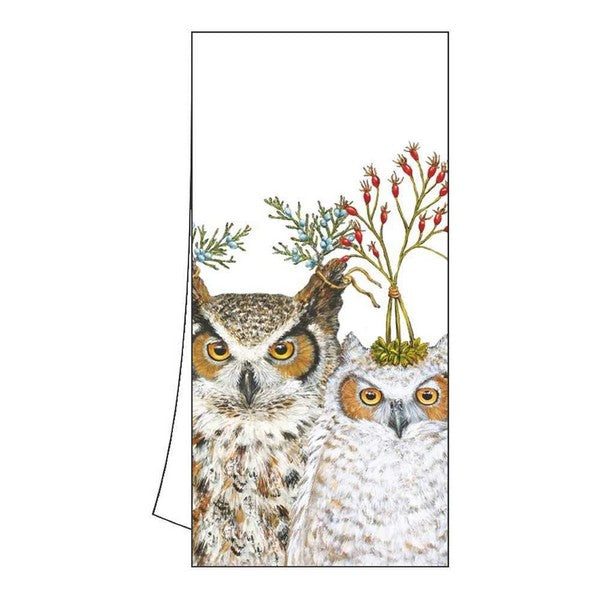 Holiday Hoot Kitchen Towel | Shop kitchen at boogie + birdie in Ottawa.