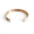 Yellow Gold I Am Enough Bangle | Shop Glasshouse Goods at boogie + birdie in Ottawa.