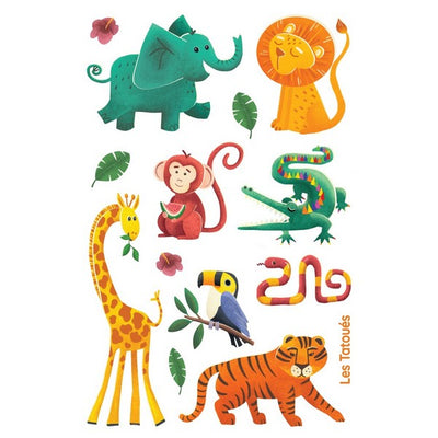 The Jungle Temporary Tattoos | Shop Les Tatoués at boogie + birdie in Ottawa.