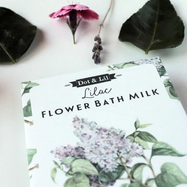 Lilac Flower Milk Bath Soak | Dot & Lil | boogie + birdie