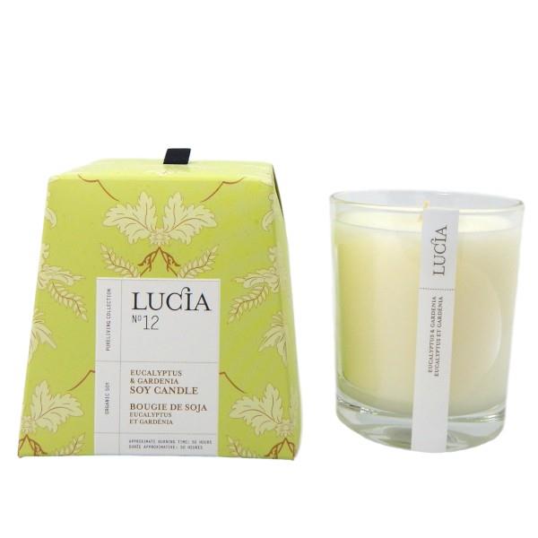 Lucia Eucalyptus & Gardenia Candle | boogie + birdie