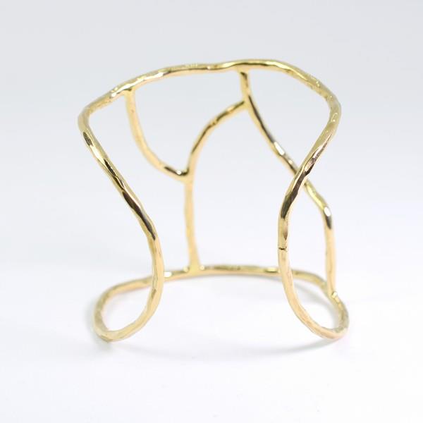 Lissa Bowie Serenella Brass Cuff