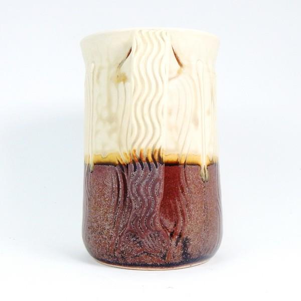Cream Ash Large Ceramic Mug | Front | boogie + birdie