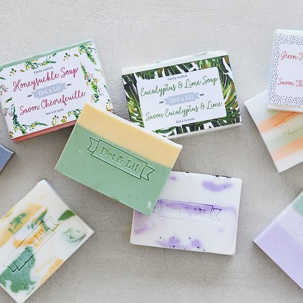 Lilac Flower Bar Soap | Dot & Lil | boogie + birdie