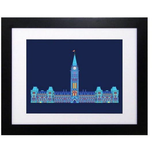 Parliament Northern Lights Print | Damn Fine | boogie + birdie