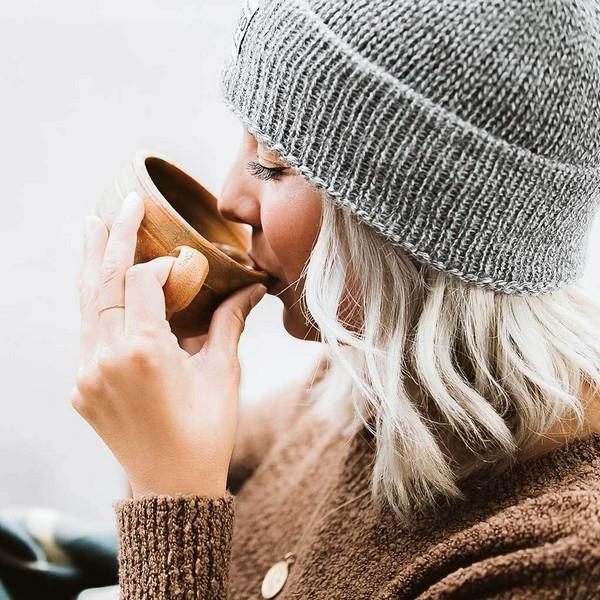 Black Alpaca Fisherman Toque