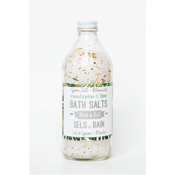 Eucalyptus + Lime Bath Salts