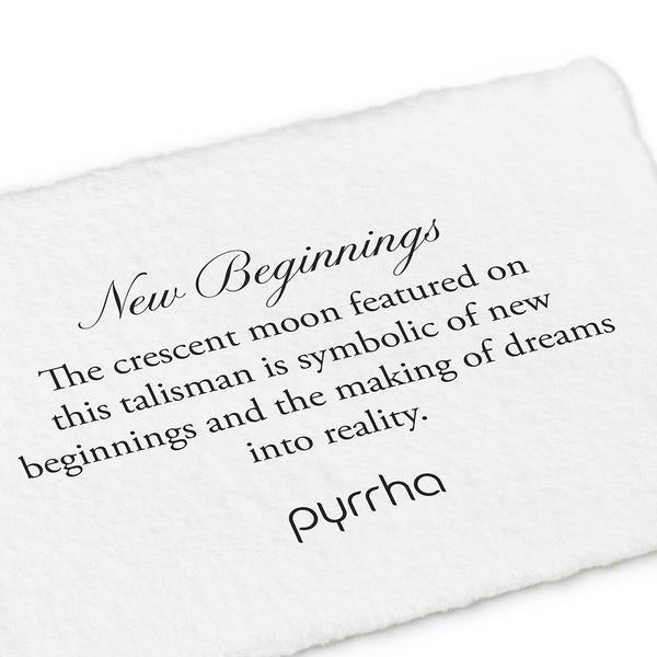 Silver New Beginnings Pyrrha Talisman Necklace