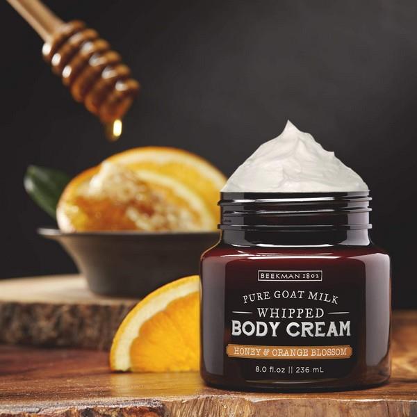 Honey and Orange Blossom Whipped Body Cream | Beekman 1801 | Shop a selection of bath and body products at boogie + birdie in Ottawa, ON