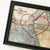 Ottawa Large Heart Map - Brown Frame