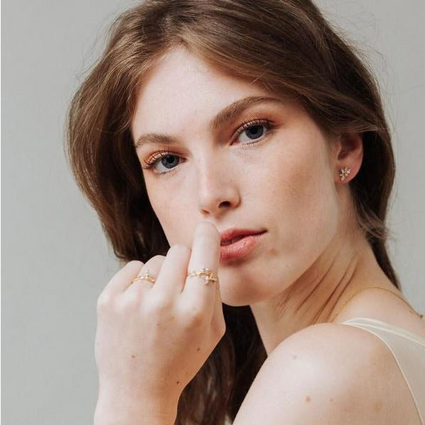 Harlowe Stud Earrings | Jewellery | boogie + birdie