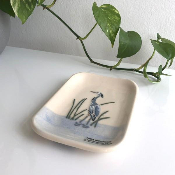 Blue Heron Soap Dish