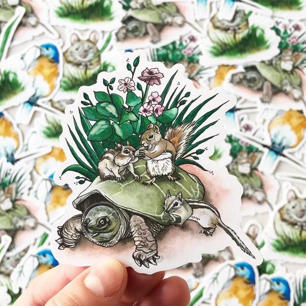 Slow Ride Sticker | Kelly Dixon | boogie + birdie