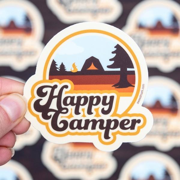 Happy Camper Sticker | boogie + birdie