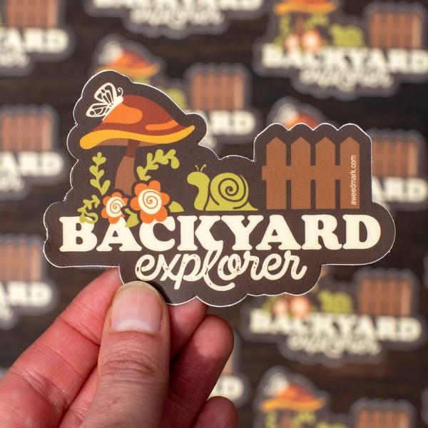 Backyard Explorer Sticker | boogie + birdie