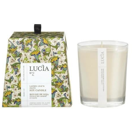 Laurel Leaf & Olive Candle