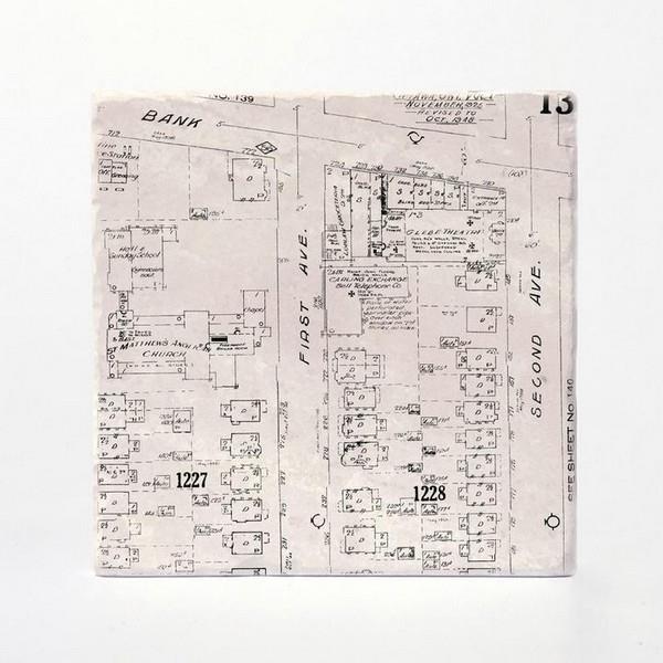 Glebe Maps Coaster Set | Versatile | boogie + birdie