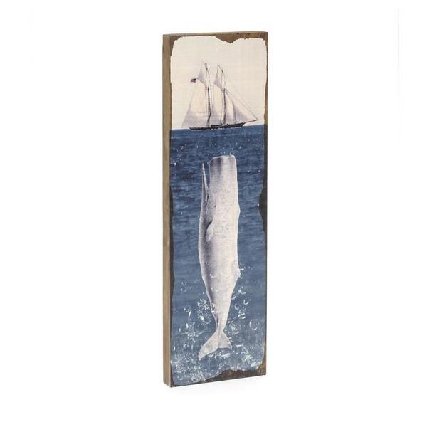 Moby Dick Small Timber Art