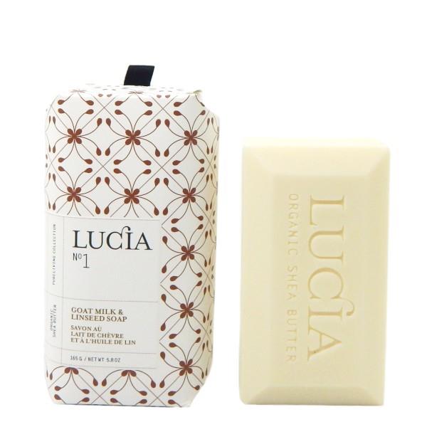 Goat Milk & Linseed Flower Bar Soap | Lucia | boogie + birdie
