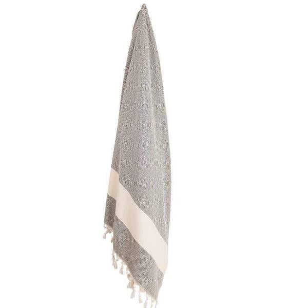 Slate Diamond Turkish Towel