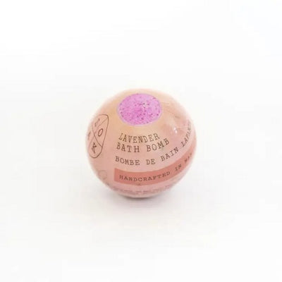 Lavender Bath Bomb | Soak Bath Co. | Shop a selection of handmade bath products at boogie + birdie