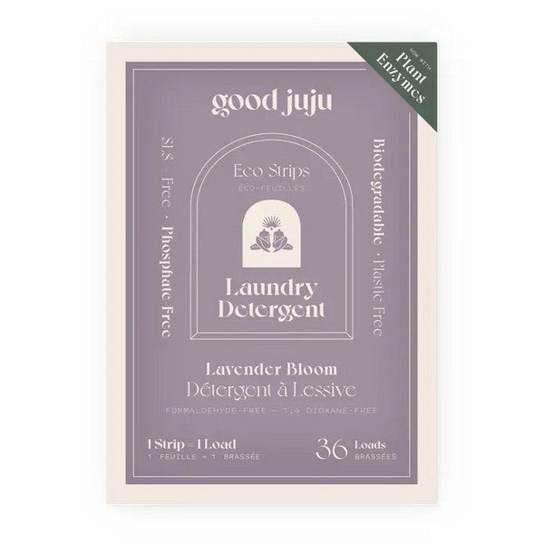Lavender Bloom Laundry Detergent Eco-Strips | Good Juju | boogie + birdie