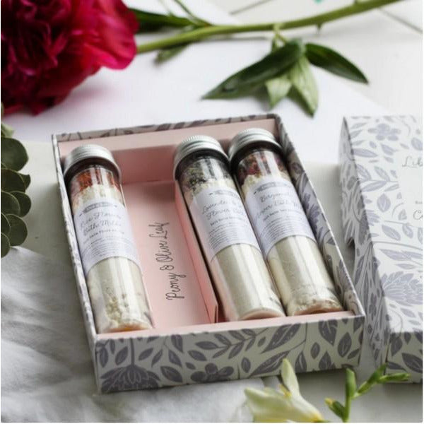 Library of Bath Milks Gift Set | Dot & Lil | boogie + birdie