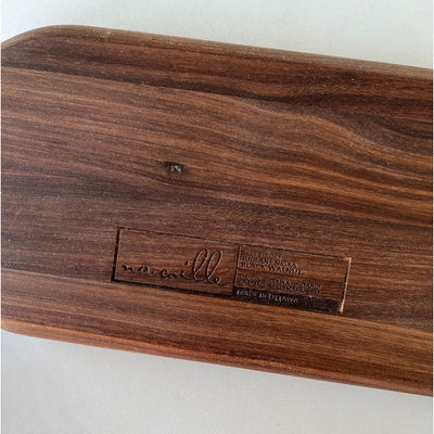 Large Walnut Long Serving Board | Shop Na Coille wood boards at boogie + birdie in Ottawa