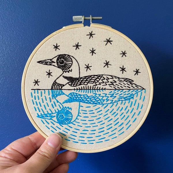 Loon DIY Embroidery Kit