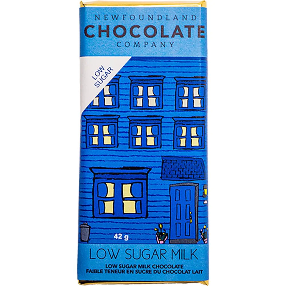 Low Sugar Milk Chocolate Bar