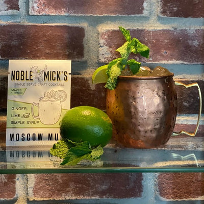 Moscow Mule Single Serving Cocktail Mix | Shop Noble Mick's at boogie + birdie in Ottawa.
