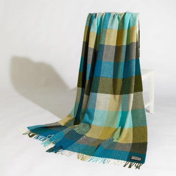 Neale Lambswool Throw | Foxford | Shop a selection of blankets at boogie + birdie