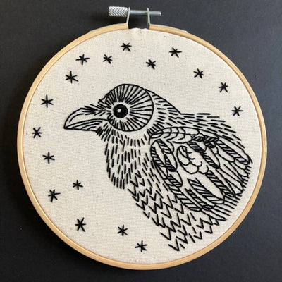 Nevermore DIY Embroidery Kit | Hook, Line & Tinker | boogie + birdie