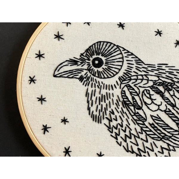 Nevermore DIY Embroidery Kit | Hook, Line & Tinker | boogie + birdie