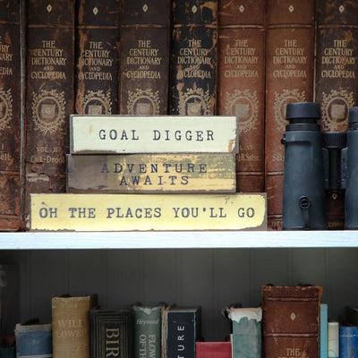 Oh The Places You'll Go Large Timber Bit