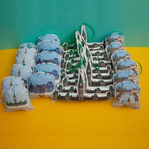 Parliament Ottawa Snowglobe Ornament | Creationz by Catherine | boogie + birdie