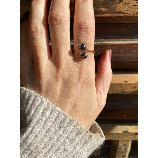 Pearl Wrap Around Ring