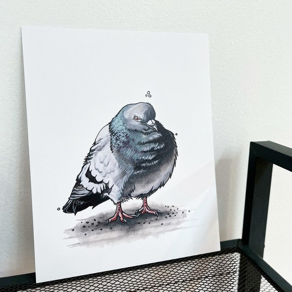 Pigeon Art Print | Paper Goods | boogie + birdie
