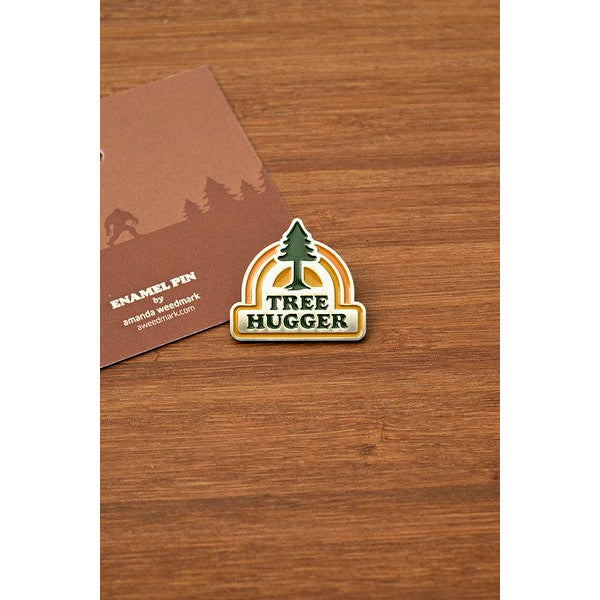 Tree Hugger Enamel Pin | Shop accessories at boogie + birdie